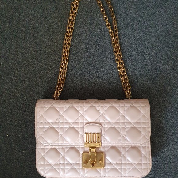 Soft Pink Dioraddict Leather Bag - Picture 14 of 14